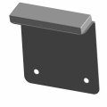 Polaris Snowmobile Reflector Bracket Assembly 120 Genuine Oem Part Qty 1
