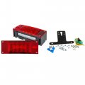 All Star 12v Led Low Profile Submersible Rectangle Trailer Light Kit Sealed Premium Waterproof Boat Stop Turn Tail License 