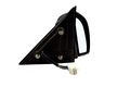 Door Mirror Right Side Passenger Rh For 1999 To 2004 Chevrolet S10 Pickup Model Black Convex Glass With Heated Technology 