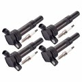 Ena Set Of 4 Ignition Coil With Iridium Spark Plug For Hyundai Kia Elantra Gt Coupe Tucsonte Koup Forte5 Soul 12 13 14 15 16 17 