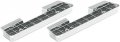 Oer N7952 1962-1967 Front Chrome Arm Rest Bases Chevy Chevelle Gto 