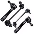 Suspension Set Of 4 Tie Rod End Sway Bar Link Fit 2003-2008 For Mazda 6