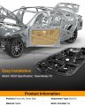 A-premium Electric Power Window Regulator Without Motor Panel Compatible With Hyundai Sonata 2011-2014 Sedan Front Left Driver
