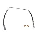 Brake Hydraulic Hose For Workhorse Custom Chassis W42 2006 2007 Epdm Rubber Flexible Treated Steel Fittings Replacement 