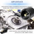 Fits For 6 6l Duramax Diesel J-44644 Front Crankshaft Seal And Wear Sleeve Remover Puller Alt St-196