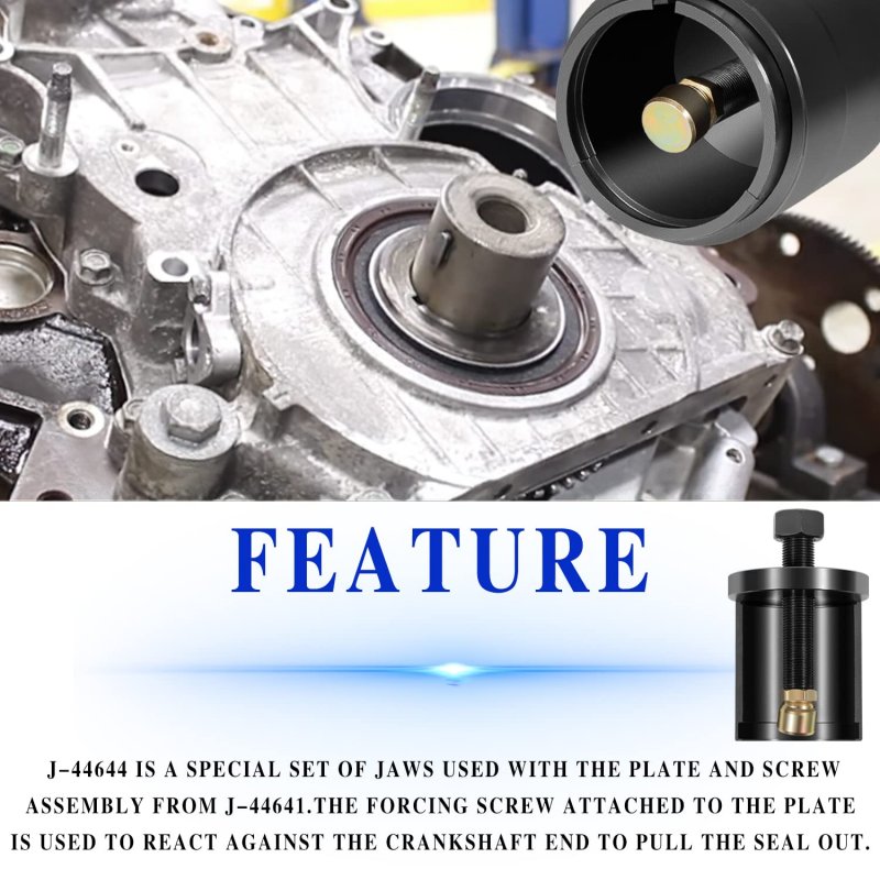 Fits For 6 6l Duramax Diesel J-44644 Front Crankshaft Seal And Wear Sleeve Remover Puller Alt St-196
