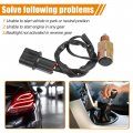 X Autohaux Neutral Safety Switch Back-up Lamp For Mitsubishi Montero 1992-2000 Metal Plastic Bronze Tone Black