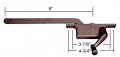 C R Laurence 5259rhbrz Crl Bronze 9 Right Hand Square Series Casement Window Operator