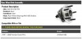 Rear Wheel Bearing Hub Assembly Compatible With 1997-2008 Pontiac Grand Prix Abs Brakes
