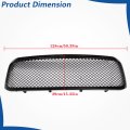 Glossy Black Front Bumper Grille Upper Mesh Replacement For F250 F350 Excursion 1999-2004 1c3z8200baa