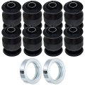 Niche Complete Control A-arm Swing Arm Bushing Sleeve Kit For Yamaha Big Bear 400 2hr-23526 90387-1711g 