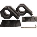 House Tuning-4pcs 1 5 Inch Tube Clamp Mounting Bracket Roof Roll Bar Cage Holder For Work Hid Led Light Set Of 4 Mount Kit 