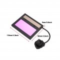 Auto Solar Darkening Welding Helmet Lens Goggles Face Shield Panel Mask Automation Filter Black
