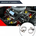 Uxcell 46pcs 9-16mm Stainless Steel Car Vehicle Drive Hose Clamp Fuel Line Clip