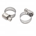Uxcell 46pcs 9-16mm Stainless Steel Car Vehicle Drive Hose Clamp Fuel Line Clip
