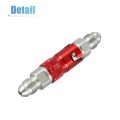 An3 Car Motorcycle Quick Release Disconnect Dry Break Coupling Fitting Connector For Brake Hose Red