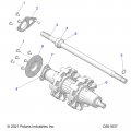 Polaris Snowmobile Jackshaft Bearing Deflector Genuine Oem Part Qty 1