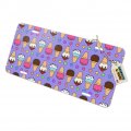Ice Cream Pattern With Rainbow Hearts Novelty Metal Vanity Tag License Plate