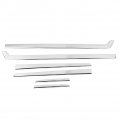 Car Door Side Strips 6pcs Body S Moulding Trim Cover Stainless Steel Sticker Protector Fit For Crv 17a 20 