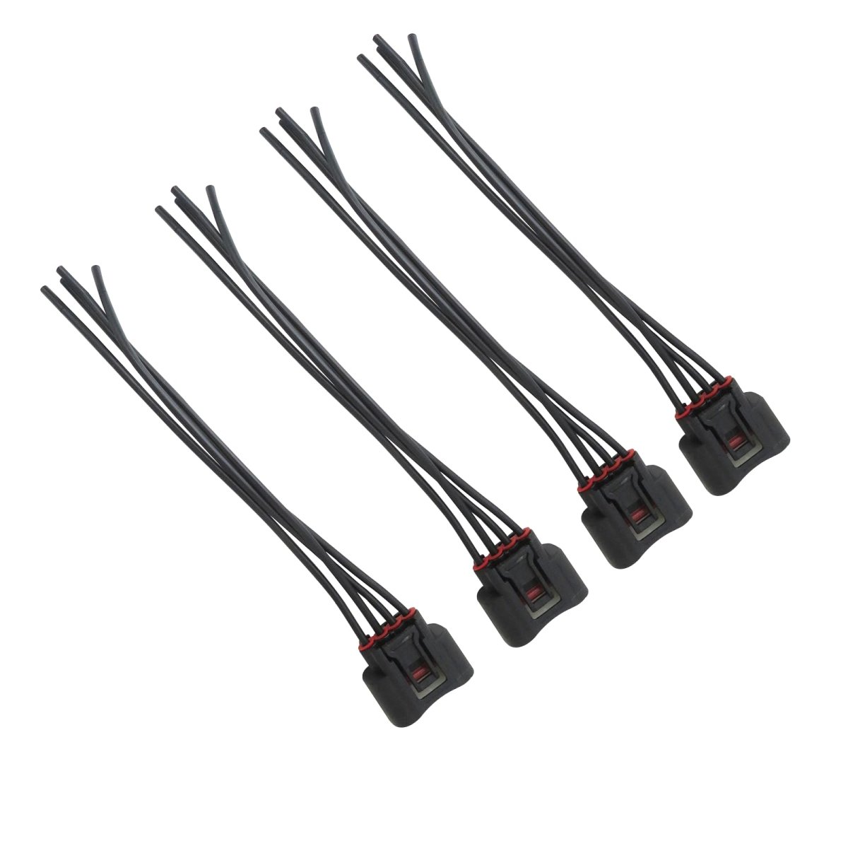 4 Pcs Ignition Coil Female Connector Plug Harness Replace 90919-024 90080-19015 90919-02239 For 2001-2006 Lexus Ls430 4 3l And