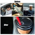 X Autohaux 1 Set Car Cup Holder Divers And Passenger Side Storage Bracket Beige 51459173469 For Bmw 323i E90 2006-2011