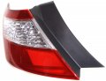 Driver Side Tail Light For 2009 To 2011 Honda Civic Red Color With Clear Glass Lens Ho2818137