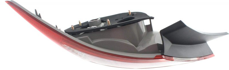 Driver Side Tail Light For 2009 To 2011 Honda Civic Red Color With Clear Glass Lens Ho2818137