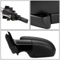 Auto Dynasty Vw1320150 Factory Style Driver Left Side Mirror Manual Folding Adjust Compatible With Vw Jetta 11-15 Textured