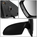 Auto Dynasty Vw1320150 Factory Style Driver Left Side Mirror Manual Folding Adjust Compatible With Vw Jetta 11-15 Textured