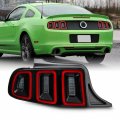 Akkon Fit 2010 2011 2012 2013 2014 Ford Mustang Full Led Sequential Signal Rear Tail Light Red Lens Oe Driver Left Side 