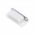 Uxcell Magnetic Cabinet Door Latches Catch 1 8 Length For Kitchen Bathroom White 16pcs