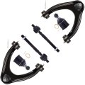 6pc Tie Rod End Ball Joint And Control Arm Kit For Honda Civic 1996 2000 Acura El 1997 Ev367 K90450 K90451 K9802