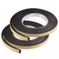 Uxcell Sealing Foam Tape 10mm Wide 5mm Thick 2m 6 56ft Long Eva Self Adhesive Weather Strip For Window Door Insulation Pack Of