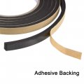 Uxcell Sealing Foam Tape 10mm Wide 5mm Thick 2m 6 56ft Long Eva Self Adhesive Weather Strip For Window Door Insulation Pack Of
