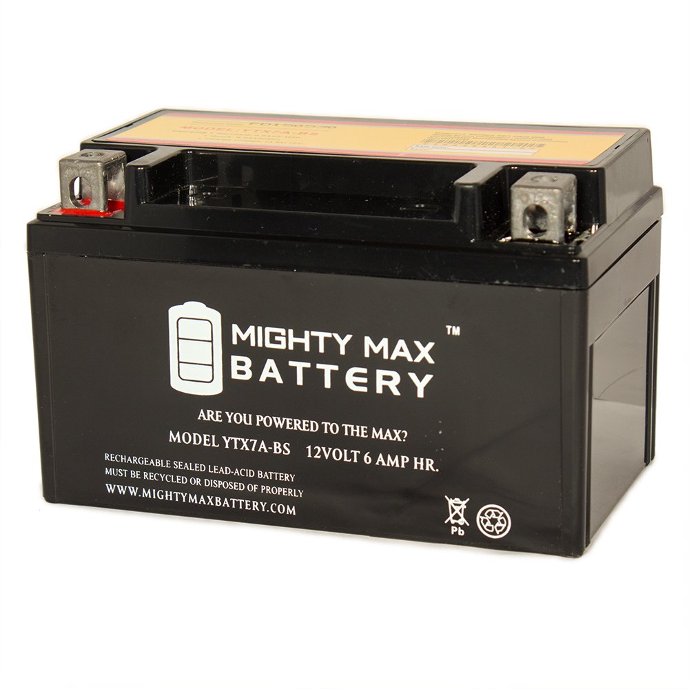 Ytx7a-bs Battery For Fancy Scooters Peace Gs-840 Moped Mighty Max Brand Product