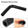 X Autohaux 19mm 0 75 Id 90 Degree Elbow Silicone Reducer Hose Pipe Bend Turbo Water Intercooler Black