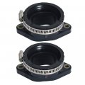 2 Throttle Body Intake Manifold Boot Adapter For Polaris Rzr 4 Xp 900 2012-2013