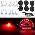 Ocpty 6 Pcs X27 168 Instrument Cluster Gauge Stepper Motor Kit With 10 Light Bulbs 1pcs Soldering Iron Fit For Gm Toyota Honda
