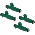 Aintier 4pcs 4 Holes Gasoline Fuel Injectors Set 35310-200 Fit For006-2007 Hyundai Sonata 2 4l 2006-2008 Kia Optima 2 2007-2009