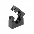 Uxcell Corrugated Tube Holder Ad18 5 Plastic Mounting Bracket Pipe Clamp Clips With Double Struts 8pcs