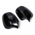 Astra Depot Carbon Fiber Rearview Mirror Cover Caps Compatible With 2009-2011 Bmw E90 E91 323i 335d 335i 335xi 328i 328xi 4dr