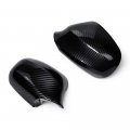 Astra Depot Carbon Fiber Rearview Mirror Cover Caps Compatible With 2009-2011 Bmw E90 E91 323i 335d 335i 335xi 328i 328xi 4dr