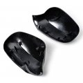 Astra Depot Carbon Fiber Rearview Mirror Cover Caps Compatible With 2009-2011 Bmw E90 E91 323i 335d 335i 335xi 328i 328xi 4dr