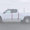 Red Hound Auto Door Edge Lip Guards Compatible Withchevrolet Silverado Gmc Sierra 1500 Double Cab 2019-2023 4 And 20-23 2500hd 