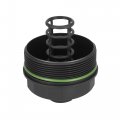 X Autohaux Car Oil Filter Cap Assembly Housing For Volkswagen Touareg 2004-2007 077115433a