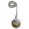 Southwest Deer Ceiling Fan And Light Pull Chain 