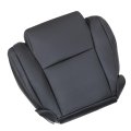 Driver Side Bottom Replacement Perforated Leather Seat Cover Black For Toyota Tundra Sequoia Platinum Crew Cab Pickup 4 Door 