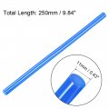Uxcell 20pcs Hot Glue Sticks For Gun 7 16-inch X 10-inch Mini Melt Adhesive Stick Blue