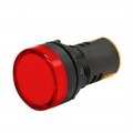 A09080400ux0057 Ad56-22ds Ac Dc 24v Red Led Signal Indicator Light Lamp 