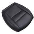 Black Driver Side Bottom Replacement Perforated Seat Cover For Jeep Grand Cherokee 2011 2012 2013 2014 2015 2016 Microfiber 